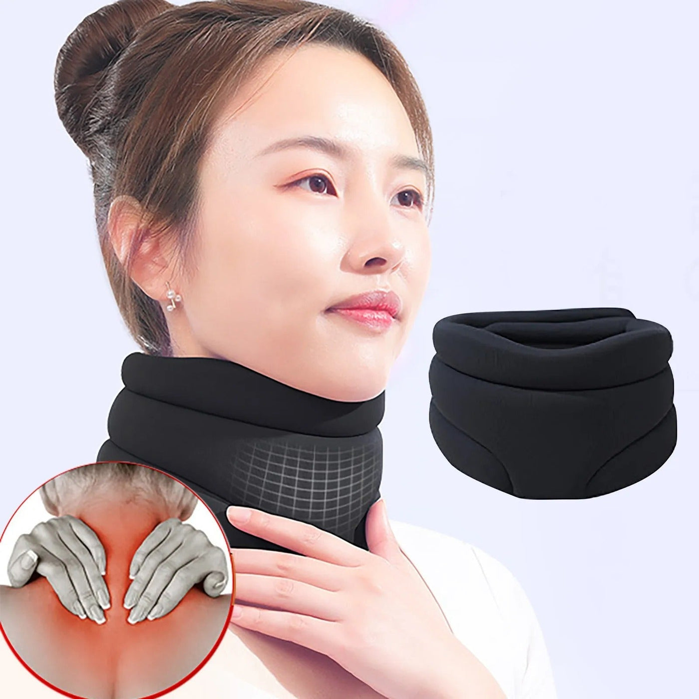 Cervi Correct Adjustable Neck Brace For Neck Pain And Snoring Support