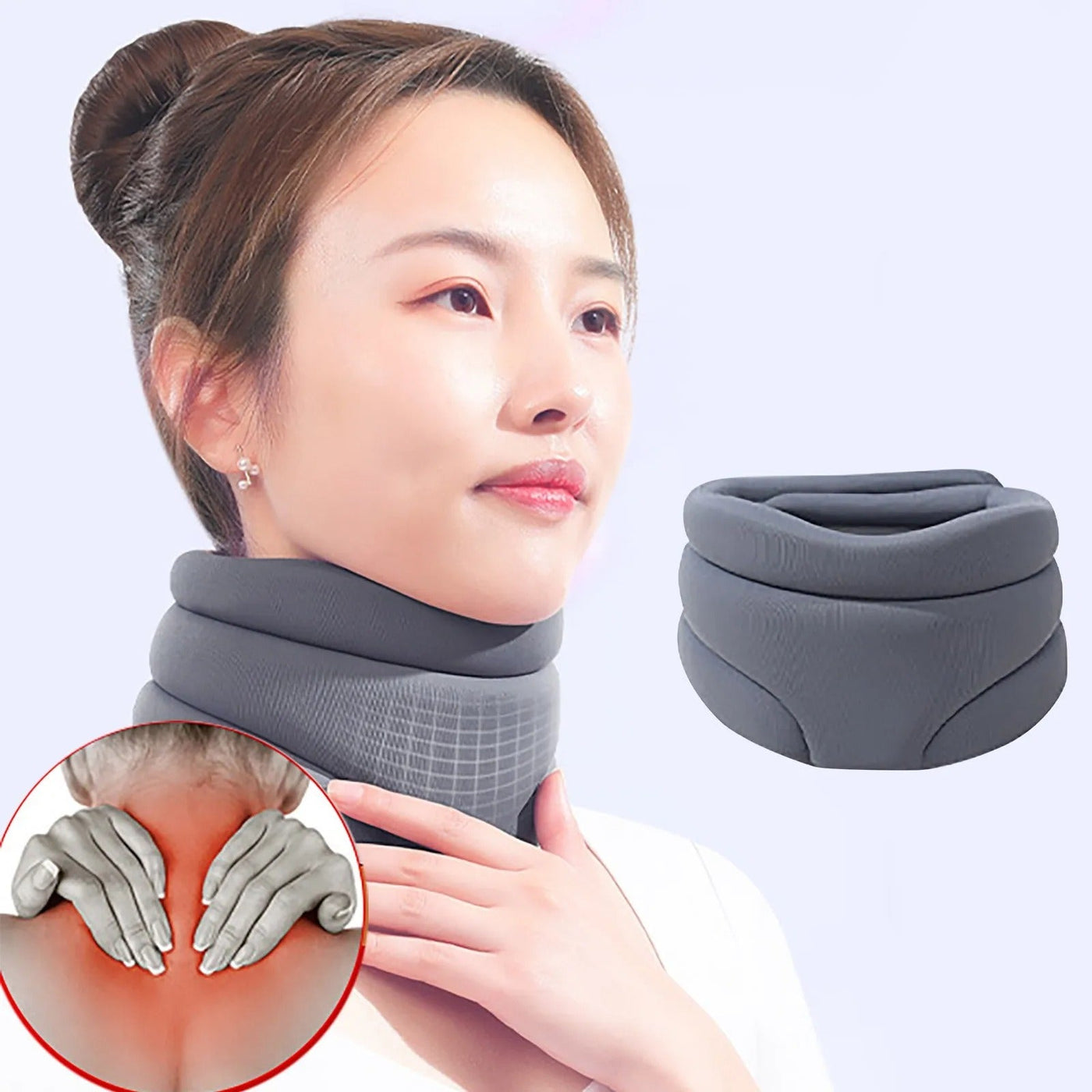 Cervi Correct Adjustable Neck Brace For Neck Pain And Snoring Support