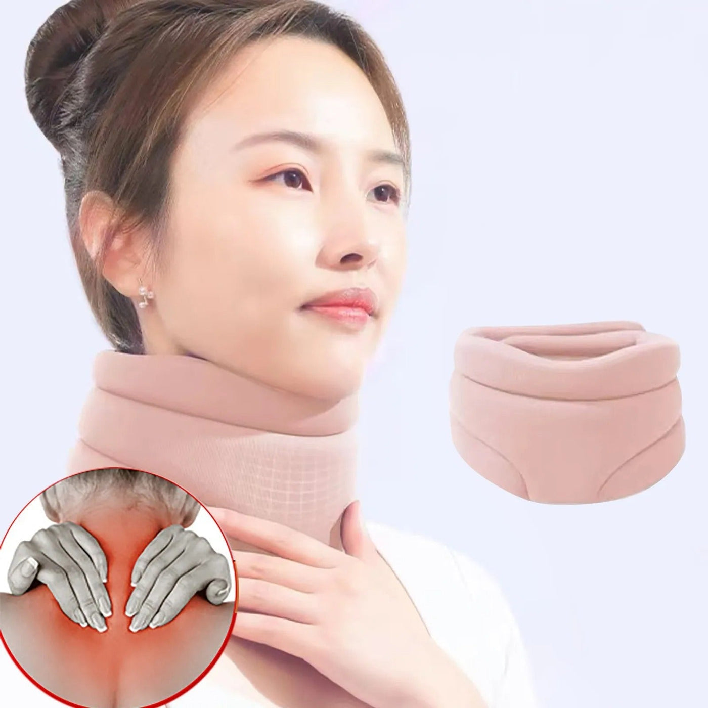 Cervi Correct Adjustable Neck Brace For Neck Pain And Snoring Support