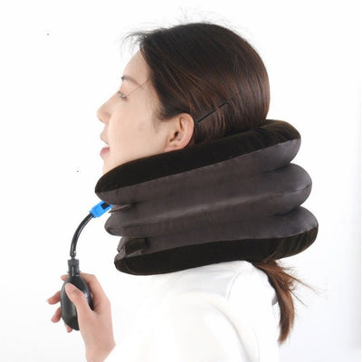 Cervical Neck Traction Device For Pain Relief And Neck Support
