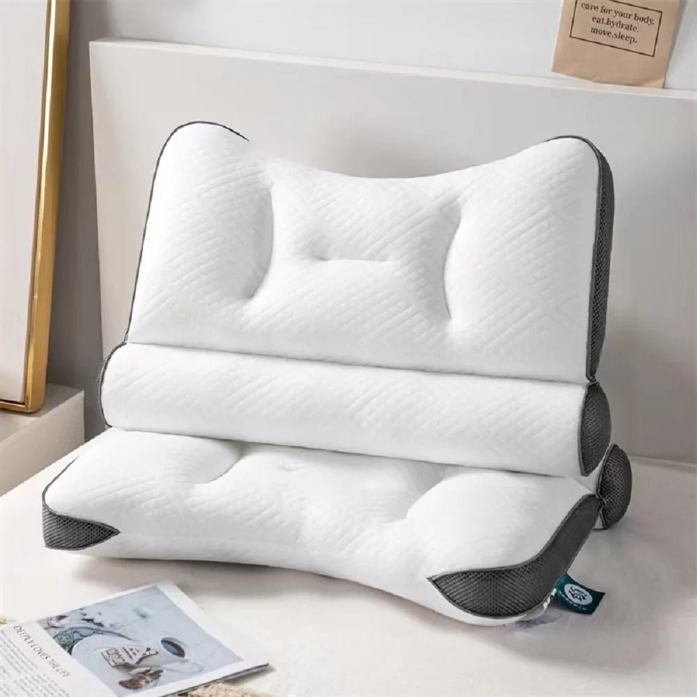 Cervical Support Pillow Ergonomic Memory Foam Orthopedic Neck Relief