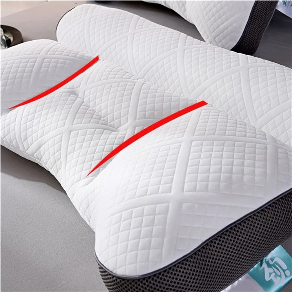 Cervical Support Pillow Ergonomic Memory Foam Orthopedic Neck Relief