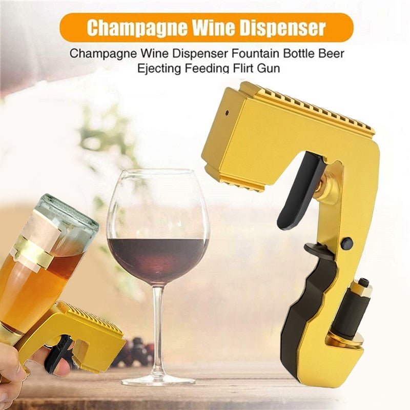 Champagne Gun Sprayer Fountain Wine Dispenser Party Accessory