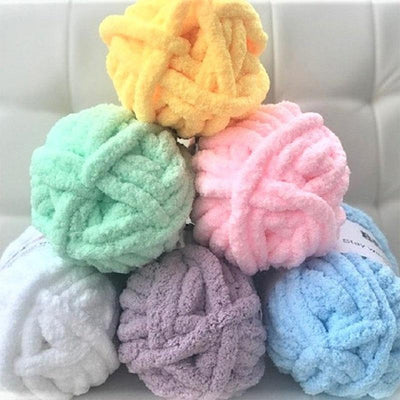 Chunky Knitted Blanket Thick Chenille Cable Knit Throw For Sofa Bed