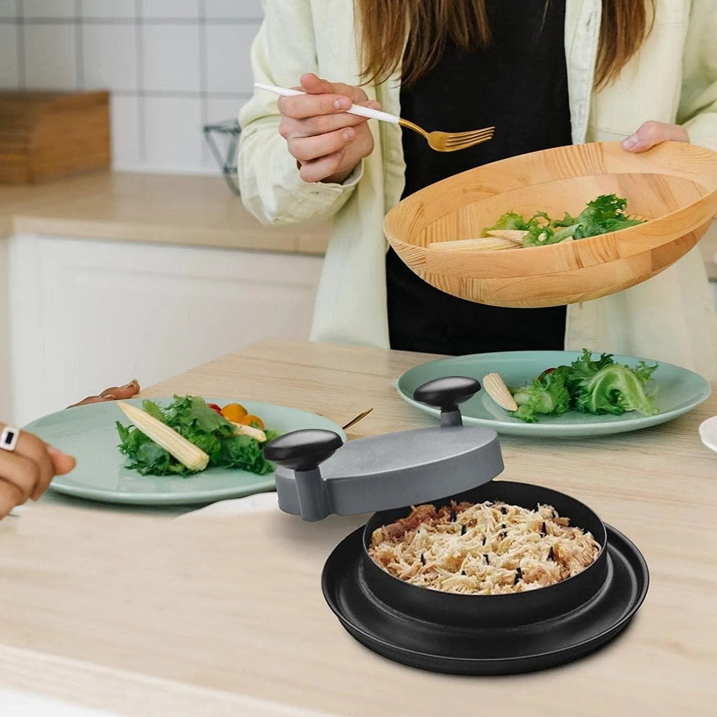 Chicken Shredder With Twist Handles For Beef Pulled Pork Chicken