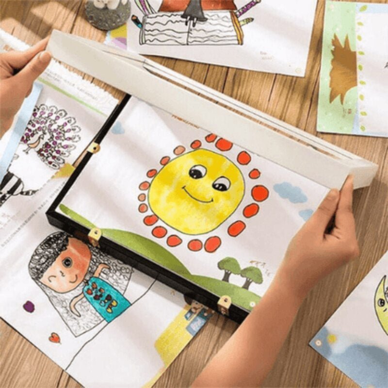 Children Art Frame Changeable Kids Artwork Display For 3D Projects