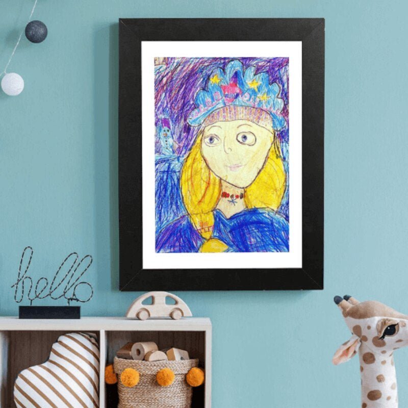 Children Art Frame Changeable Kids Artwork Display For 3D Projects