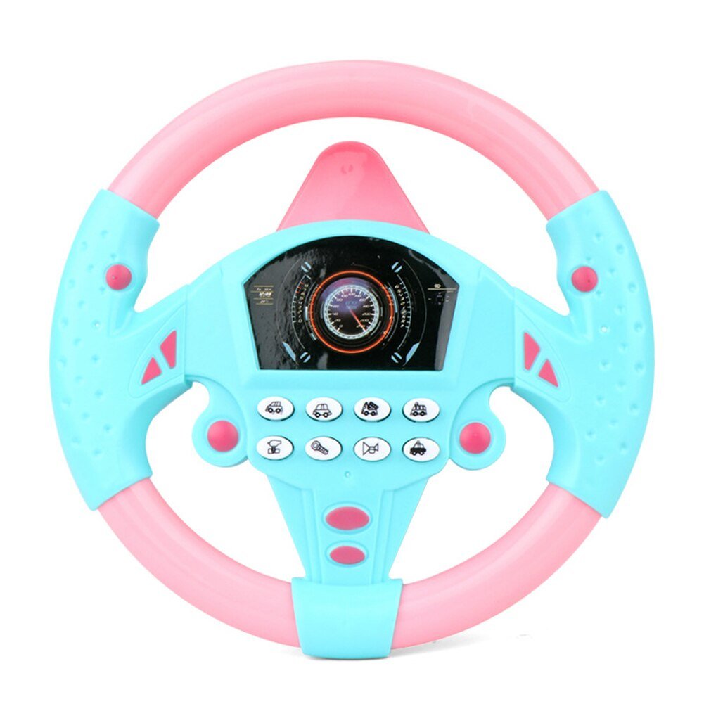 Children Steering Wheel Toy With Interactive Music And Educational Sounds