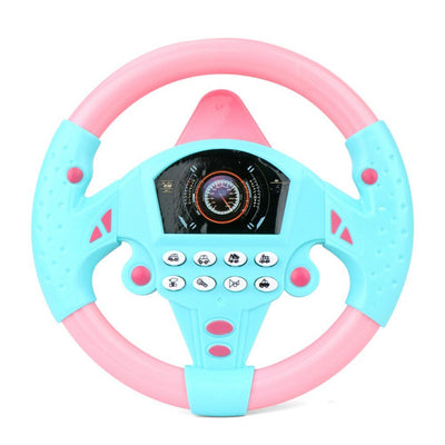 Children Steering Wheel Toy With Interactive Music And Educational Sounds