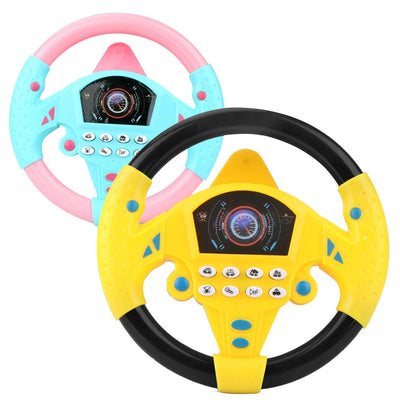 Children Steering Wheel Toy With Interactive Music And Educational Sounds