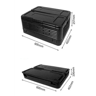Chill Chest Collapsible Cooler Portable Foldable Ice Chest For Outdoors