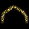 Christmas Garland With LED Lights 33ft Sparkling Indoor Outdoor Décor
