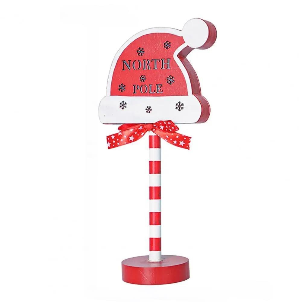 Christmas LED Wooden Desktop Sign For Festive Holiday Decor