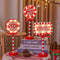 Christmas LED Wooden Desktop Sign For Festive Holiday Decor