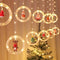 Christmas LED Curtain String Lights Fairy Holiday Decoration Lights