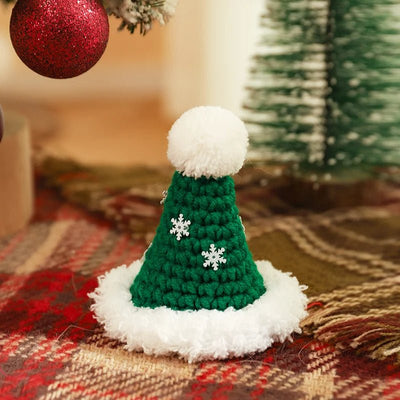 Christmas Pet Scarf Red Cozy Holiday Scarf For Kittens And Puppies