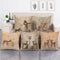 Christmas Pillowcase For Sofa Holiday Home Decor Throw Pillow Case