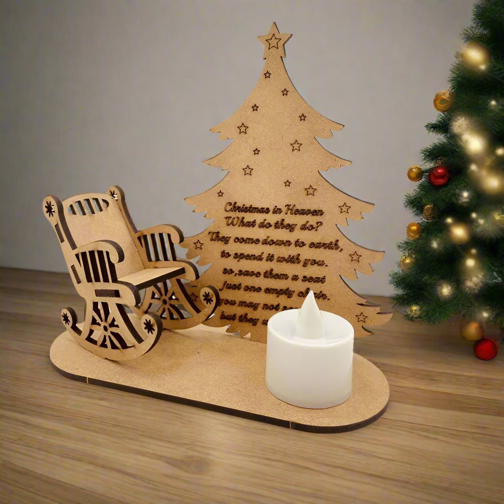 Christmas Tealight Candle Holder Remembrance Ornament For Holiday Memories