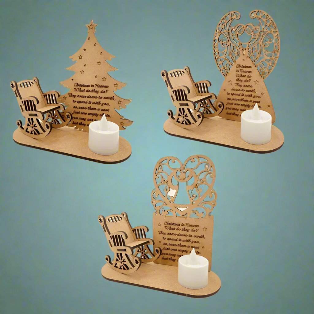 Christmas Tealight Candle Holder Remembrance Ornament For Holiday Memories