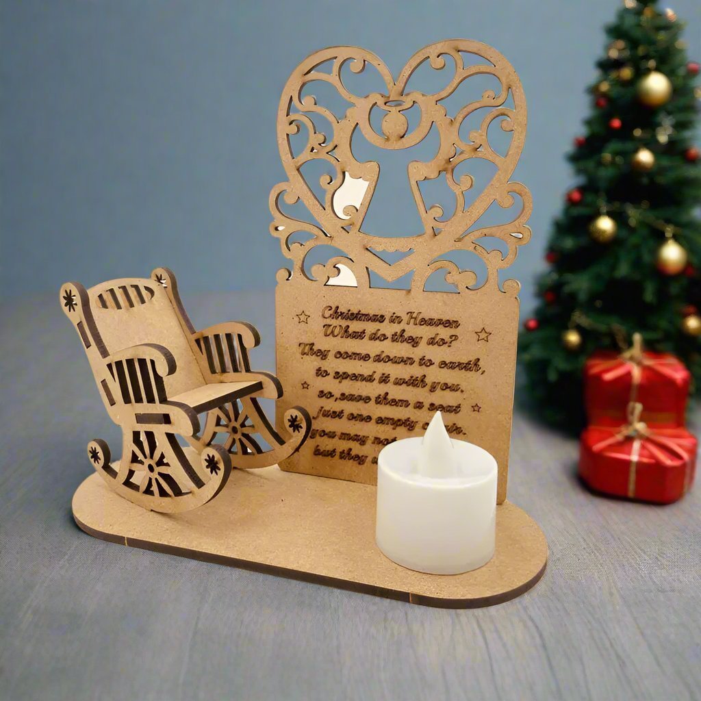 Christmas Tealight Candle Holder Remembrance Ornament For Holiday Memories