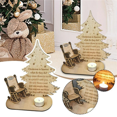 Christmas Tealight Candle Holder Remembrance Ornament For Holiday Memories
