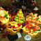 Christmas Window Hanging Lights Battery Operated Indoor Outdoor Decorations
