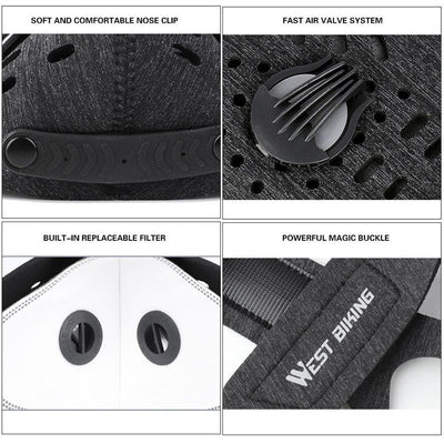 Anti-Pollution Face Mask For Breathable Comfortable Protection