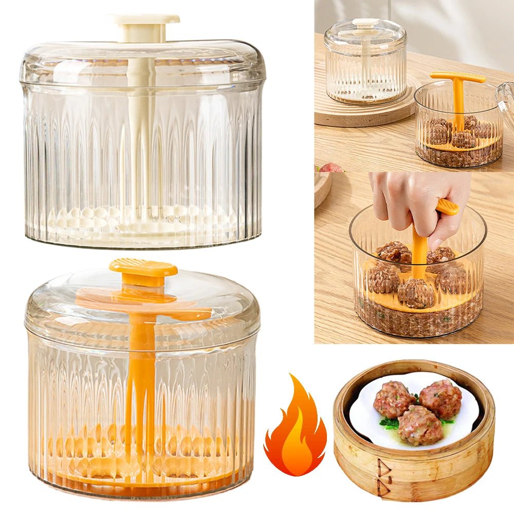 Clear Meatball Maker Manual Tool For Perfect Rice Meat Dumplings