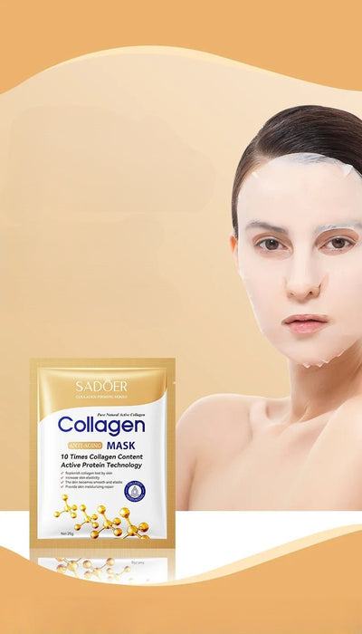 Collagen Face Mask Firming Moisturizing With VC And Hyaluronic Acid