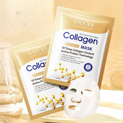 Collagen Face Mask Firming Moisturizing With VC And Hyaluronic Acid