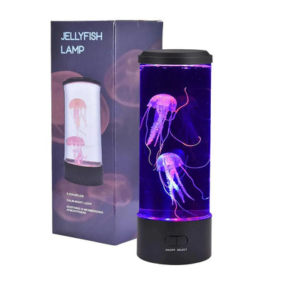 Color Changing Jellyfish Lamp LED Aquarium Table Night Light