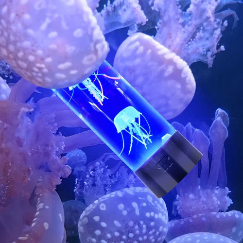 Color Changing Jellyfish Lamp LED Aquarium Table Night Light