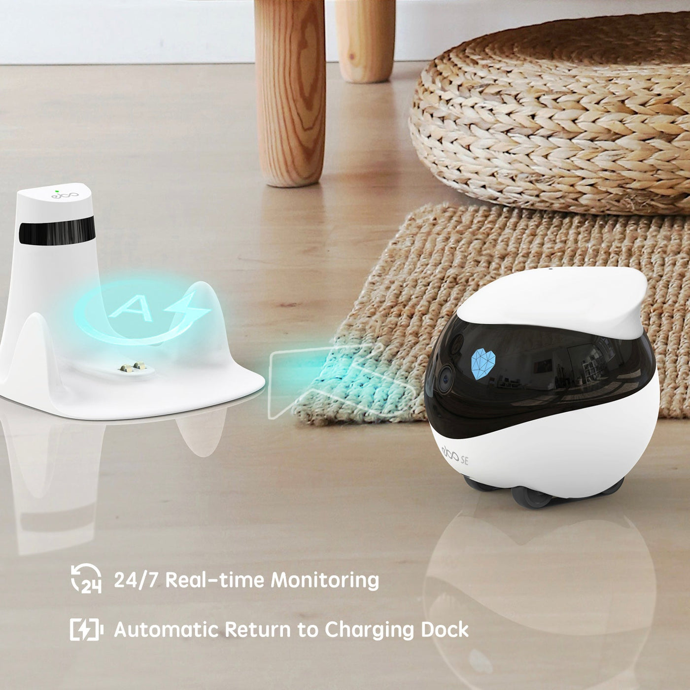 Companion Robot For Interactive Fun With Pets Kids And Adults
