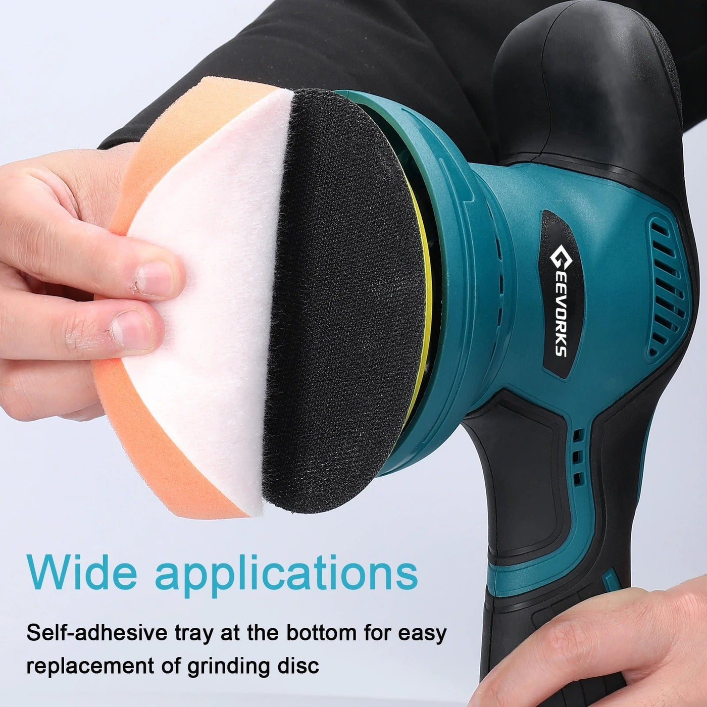 Cordless Car Buffer Polisher Efficient Auto Waxing And Polishing Tool
