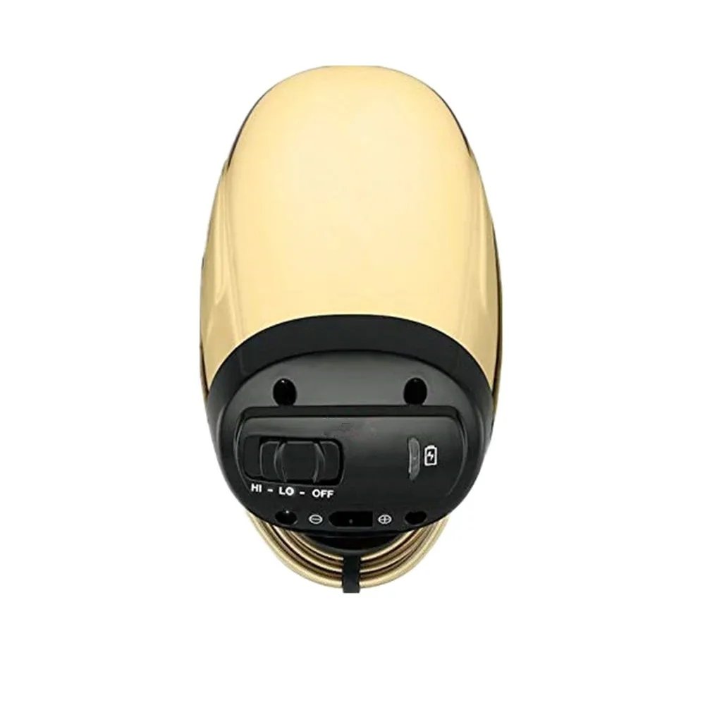 Cordless Handheld Massager USB Rechargeable Metal Heat For Body Neck Face