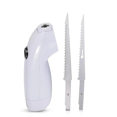 Cordless Rechargeable Electric Knife With Stainless Steel Blades Easy Slice