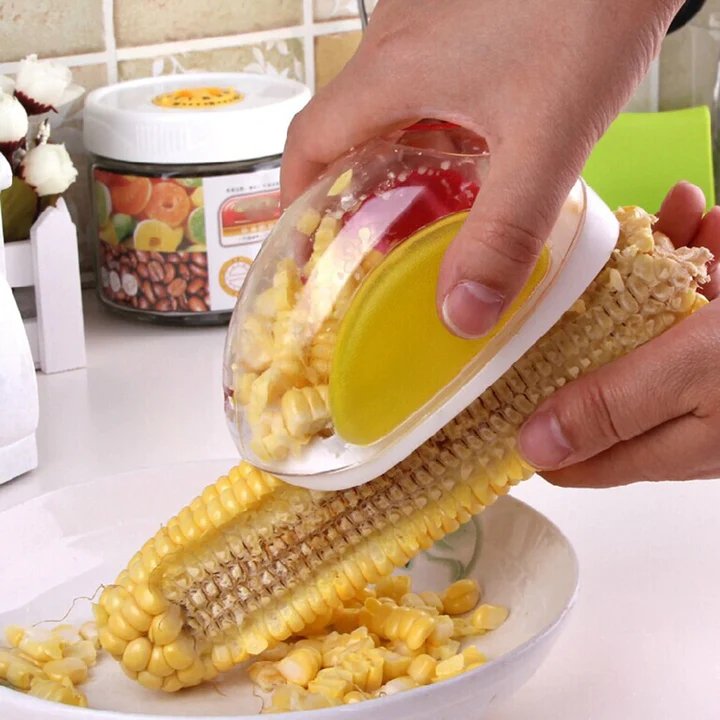 Corn Stripper Kitchen Tool Easy Corn Cob Remover For Cooking