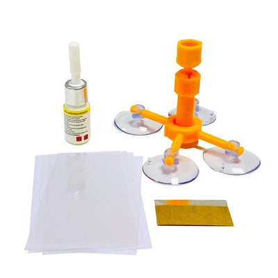 Cracked Glass Repair Kit For Fixing Chips Cracks And Stars