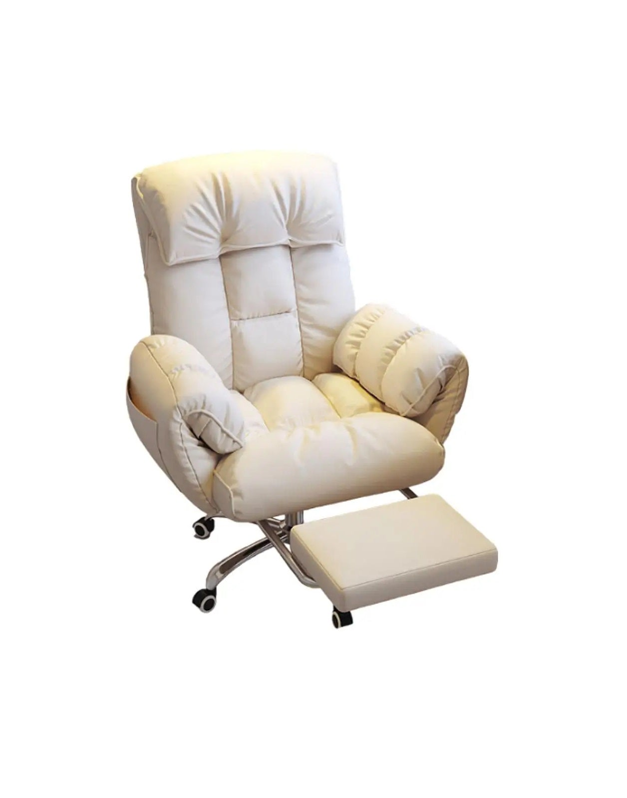 Executive Office Chair Reclining Seat With Leg Rest For Comfort
