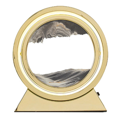 360° Rotating Quicksand Lamp Dynamic Sand Art Light Decor