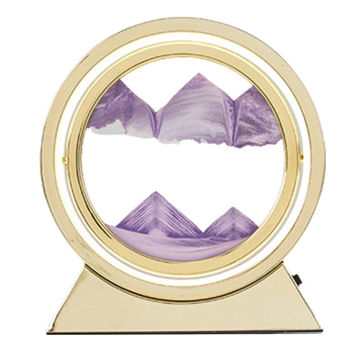 360° Rotating Quicksand Lamp Dynamic Sand Art Light Decor