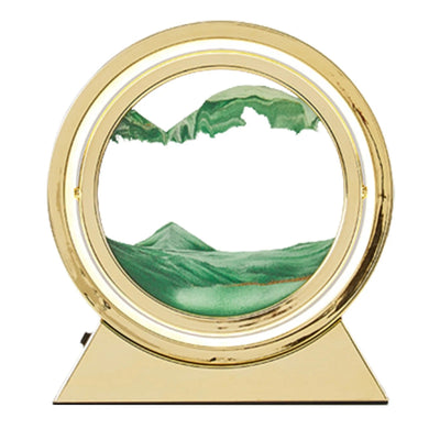 360° Rotating Quicksand Lamp Dynamic Sand Art Light Decor
