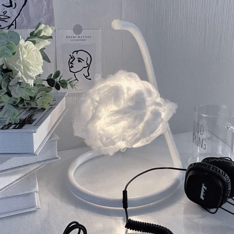 Creative Cloud Table Lamp Small Bedside Night Light Decor