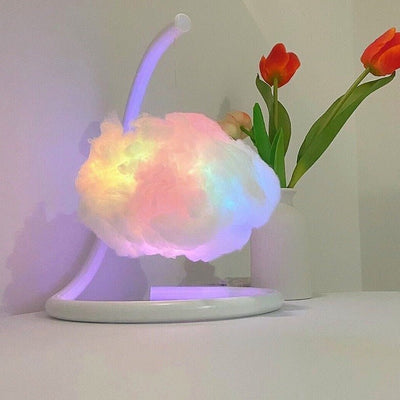 Creative Cloud Table Lamp Small Bedside Night Light Decor