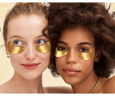 Crystal Gold Collagen Eye Patches For Dark Circles And Hydration