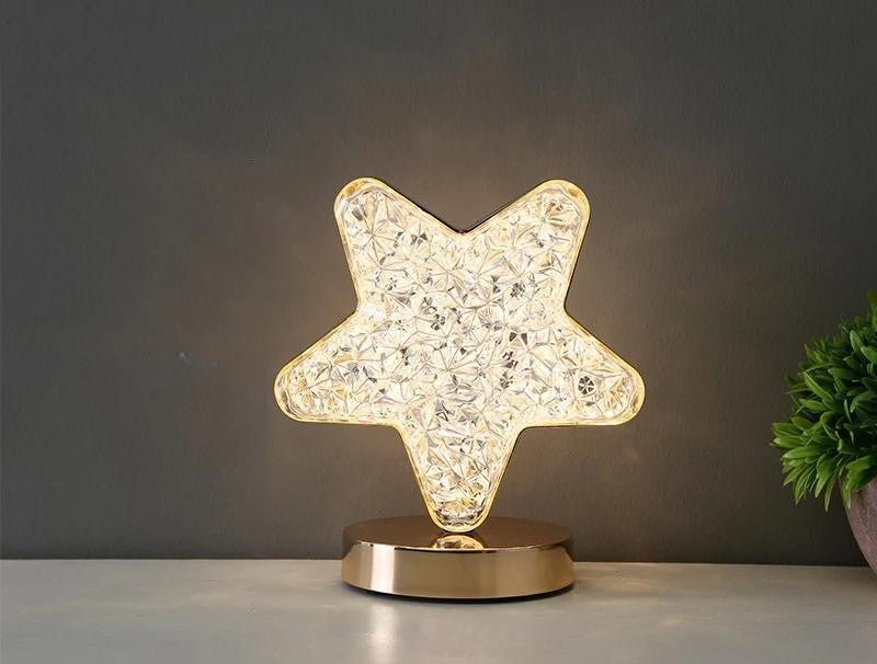 Crystal Touch USB LED 3D Moon Lamp For Dreamy Bedroom Ambience