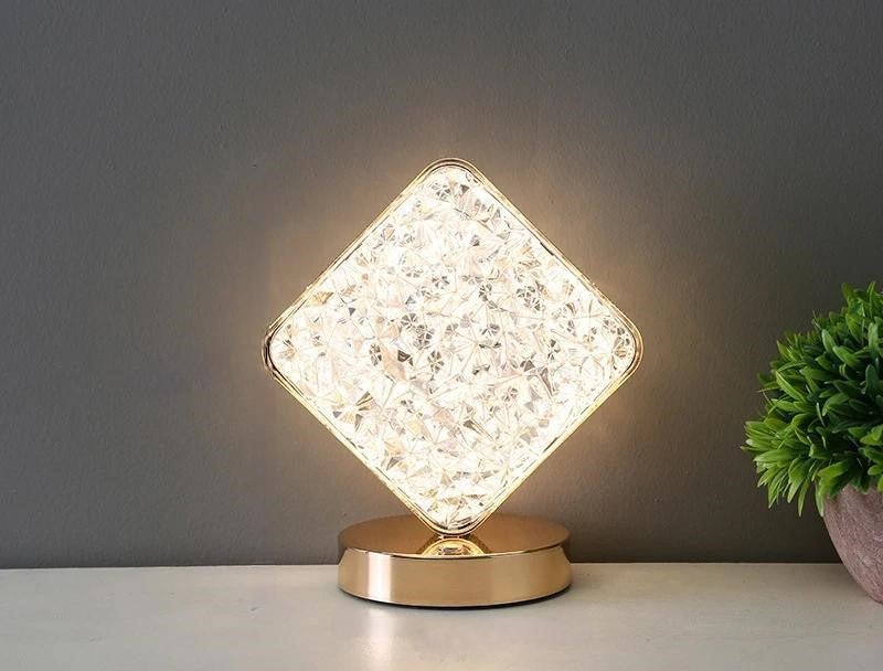 Crystal Touch USB LED 3D Moon Lamp For Dreamy Bedroom Ambience