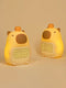 Capybara Night Light With Digital Clock And Adjustable Brightness