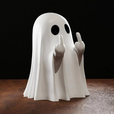 Cute Ghost Statue Halloween Decoration For Coffee Table Centerpieces