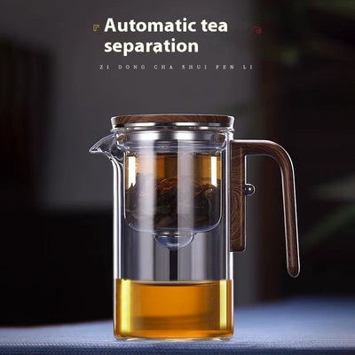 Glass Tea Infuser Teapot With Magnetic Separation Filtration